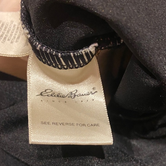 Speedo Women's Black with Pink and Blue Striped swimsuit - Picture 5 of 5